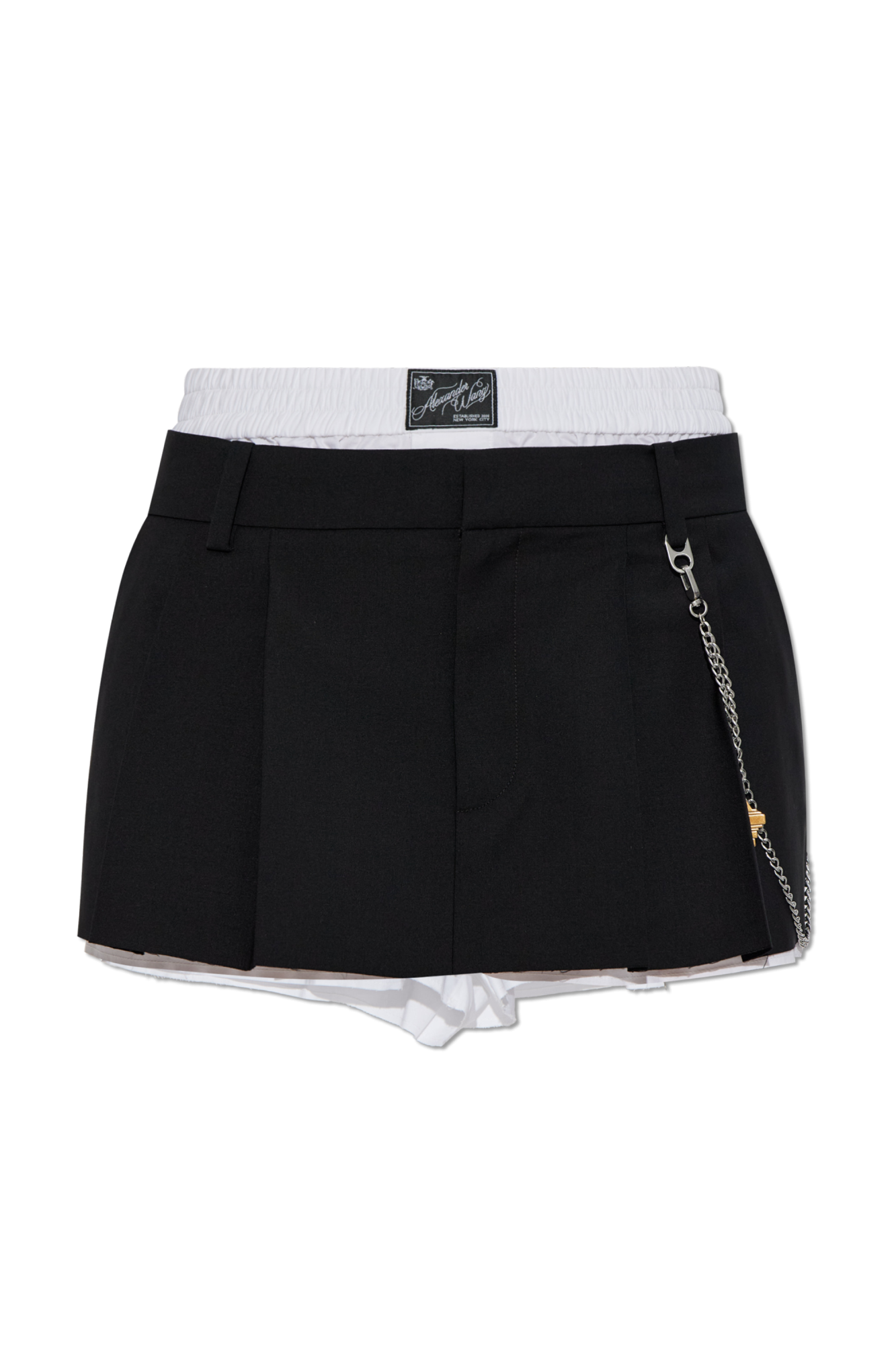 Black Pleated shorts Alexander Wang - Vitkac GB